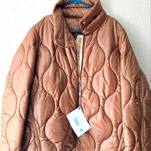 Trussardi Bronze Quilted Jacket
